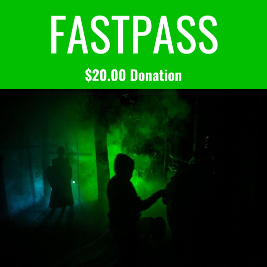 FastPass Admission: $20.00 + convenience fee ($1.00+3%)